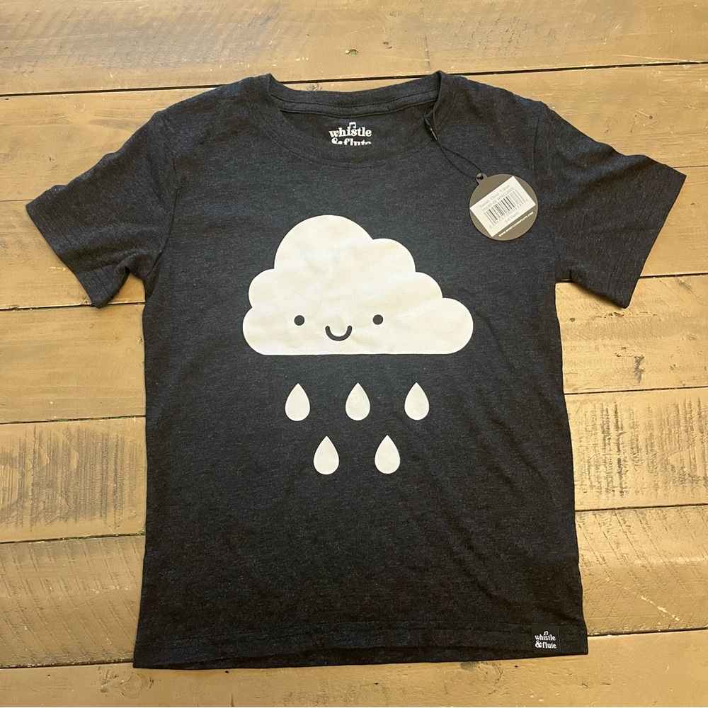 NWT Whistle and Flute rain cloud tee